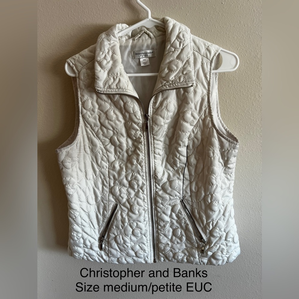 Christopher and Banks vest